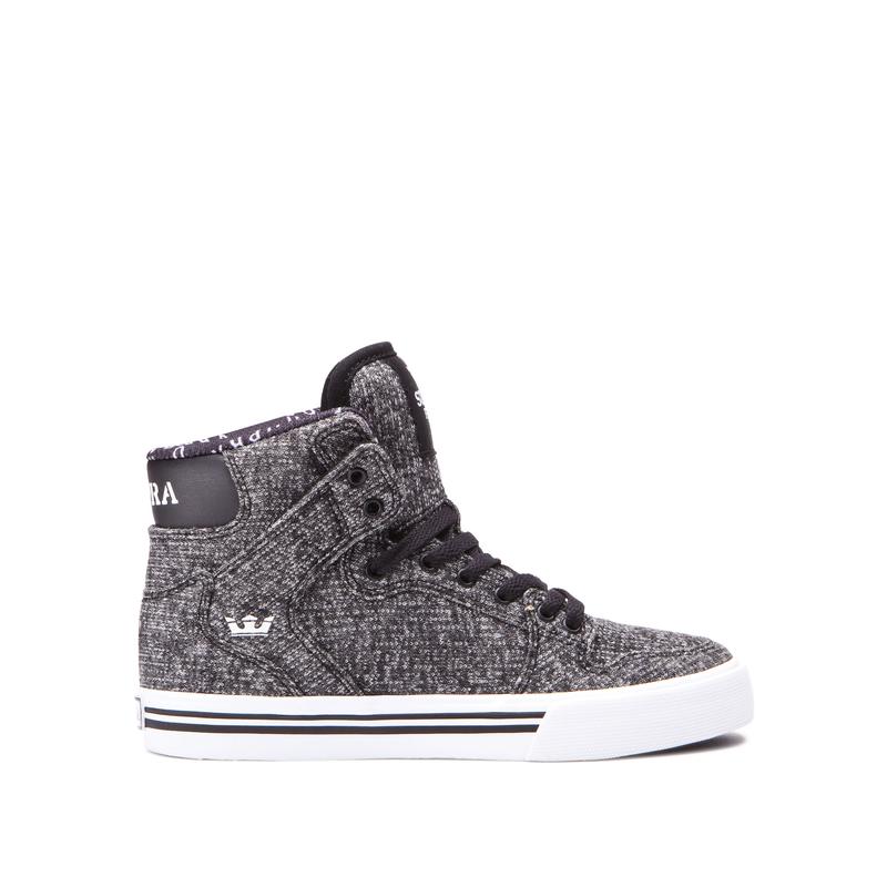 Supra VAIDER Sneaker High Kinder Grau Bestellen ZHJYQ5963